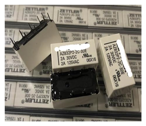 Relé de enclavamiento magnético de 10 pines AZ832P2-2C-3DE de 3V para placas PCB