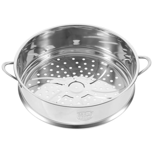 Cabilock Dim-Sum-Dampfgarer Momo Dampfgarer D?mpfkorb Gemüsed?mpfer Rack Einlegerost Dünsteinsatz D?mpfgitter für Kocht? Backen Kochen 24cm Pot Dampftopf