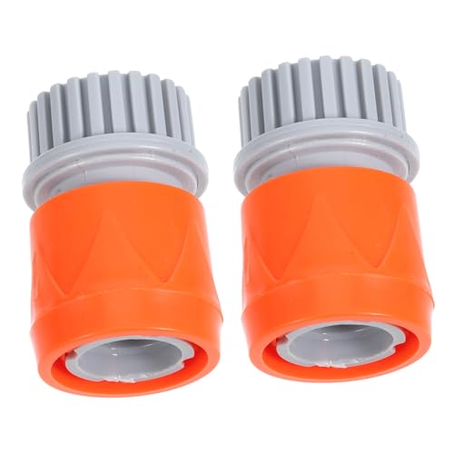 ORFOFE 2 Uds Filtro De Piscina Cepillo De Limpieza Conectores De Manguera Conexión Rápida Manguera De Agua Conexión Rápida Limpiador De Piscina Portátil Acoplador Accesorios De Manguera