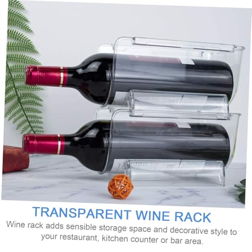 Organizador de Botellas de Vino Acrílico 2 Piezas miniatura 6