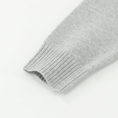 Image of POBIDOBY Sweater for Girls & Boys, Purcotton Pullover Knit Sweater for Uniform