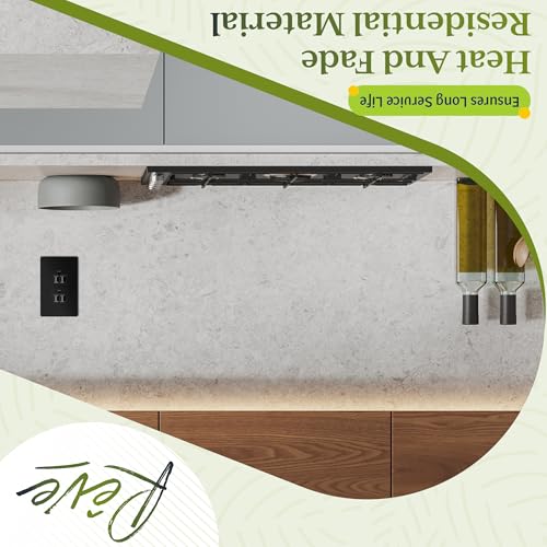 Placa de pared sin tornillos dúplex para decoración moderna de salones y oficinas 5