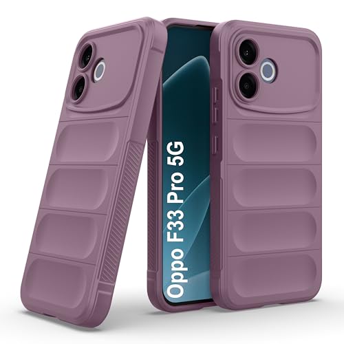 Image of Zapcase Back Case Cover for Oppo F33 Pro 5G | Compatible for Oppo F33 Pro 5G Back Cover | Liquid Silicon Magic Case with Camera Protection | Lavender