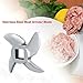 Podoy Meat Grinder Blade 12# Stainless Steel Knife Cutter Replacement for Hobart Grinders