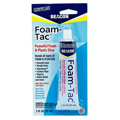 Beacon Foam Tac Foam Glue 2oz Carded