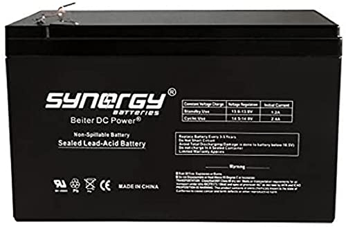 Beiter DC Power Viro Rides VR 550E Replacement Battery (12V9ah) (Viro 12V9ah)