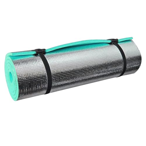 1ABOVE Yoga & Camping Roll Mat – Waterproof Insulated Roll Up Foam Camp Mattress with Elasticated Straps, Lightweight & Durable Ideal for Camping, Fishing, Festival & Exercise (180x50x06cm)