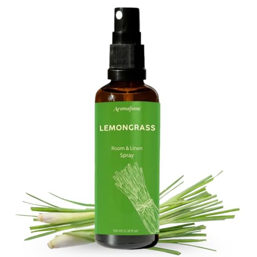 Image of Lemongrass Air Freshener Spray for Room, Linen & Pillow 100ml by Aromafume