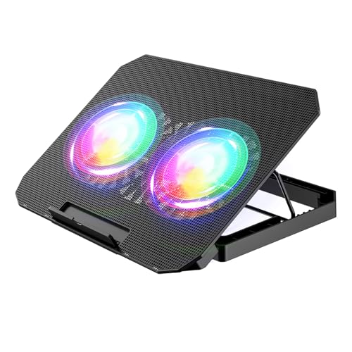Base para Laptop con Ventiladores y Soporte Ajustable miniatura 5