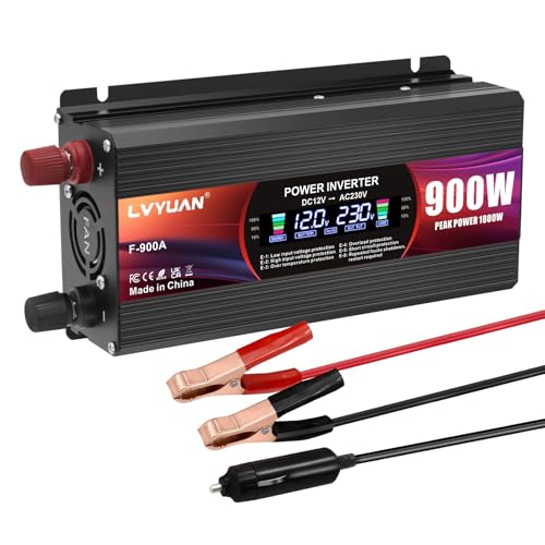 LVYUAN 2000W Wechselrichter 12V 230V