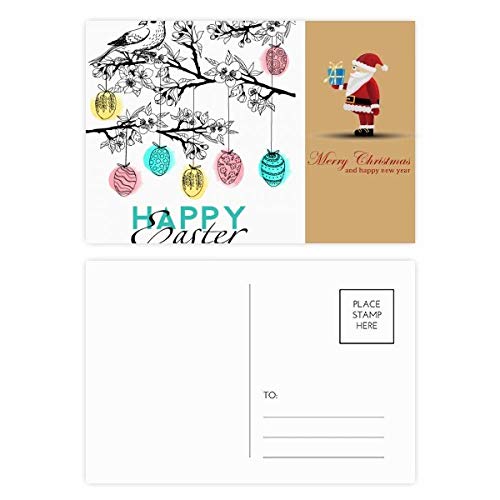 Cartes postales Happy Easter et Père Noël pour partager l'amour en famille