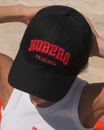 Image of Nobero Caps for Men | Premium Cotton Baseball Cap | Sports Cap for Men with Adjustable Strap | Stylish Casual Everyday Wear Cap | Breathable Unisex Lightweight Cap