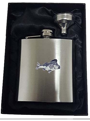 Flasque en acier inoxydable F34 177 ml, cadeau idéal pour pêcheur