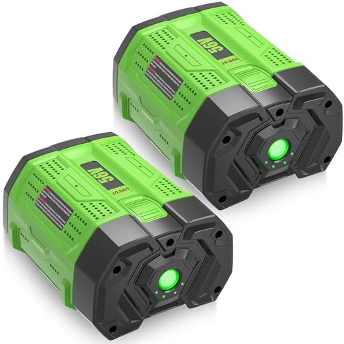 Upgraded 10.0Ah 2 Pack Rechargeable Battery Replacement for EGO 56V Battery