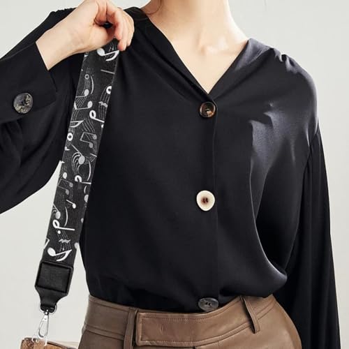Image of Jeiento Wide Purse Strap Wide Shoulder Strap Adjustable Replacement Belt Soft Guitar Shoulder Straps for Women Girls Gifts