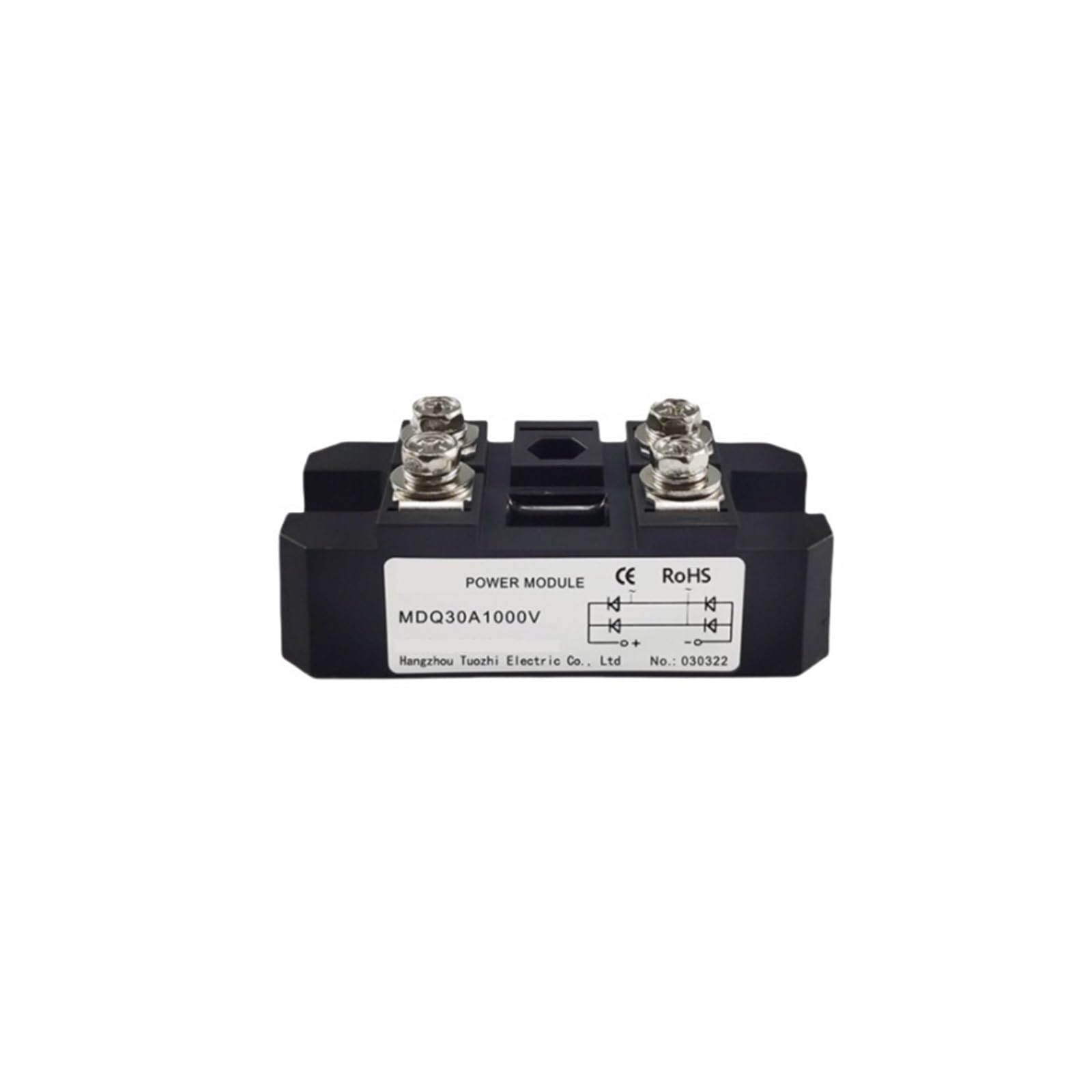 YMUGUEGH MDQ30A1000V MDQ30A1200V MDQ30A1600V Single phase rectifier bridge module(MDQ30A1600V)