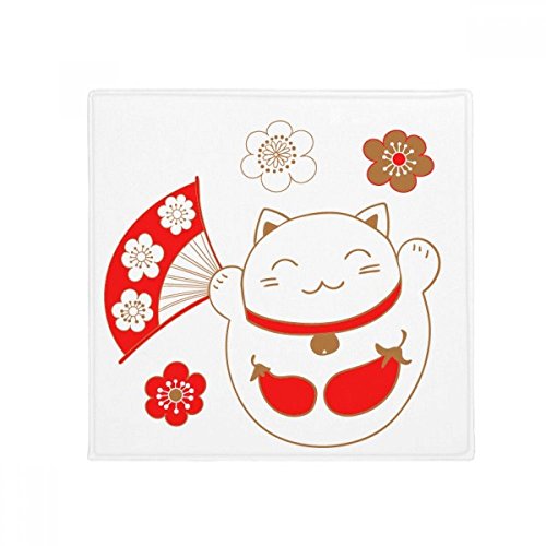 Tapis de sol chat de la fortune japonais DIYthinker 80x80cm