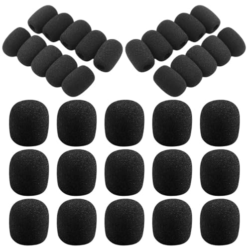 Bonnettes en mousse pour nettoyer et protéger les micros de casque partagés