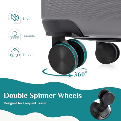 OLIXIS 3-Piece ABS Spinner Set