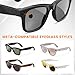 20 Pcs LED Light Blocking Stickers Compatible with Ray Ban Meta Wayfarer/Skyler/Headliner(Gen 2) & Oakley Meta HSTN Smart Glasses Accessories, Reusable Light-Shielding Privacy LED Light Covers