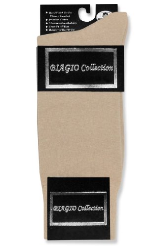 1 Pair of Biagio Solid LIME GREEN Color Men's COTTON Dress SOCKS2