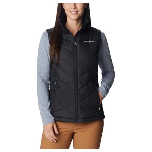Columbia Women's Heavenly Vest, Black, X-Large