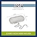 RSVP International Endurance Kitchen Collection Stainless Steel Mesh Floating Spice Infuser for Soups, Stews or Large Tea Pot, Jumbo Oval, 4.25x1.75
