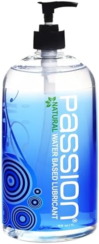 Passion Lubes, Natural Water-based Lubricant, 16 Fluid Ounce