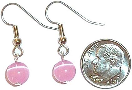 Beaded Dangle Earrings, Surgical Stainless Steel French wire Women's Sets of beaded earrings in Gift Box. - Image 3