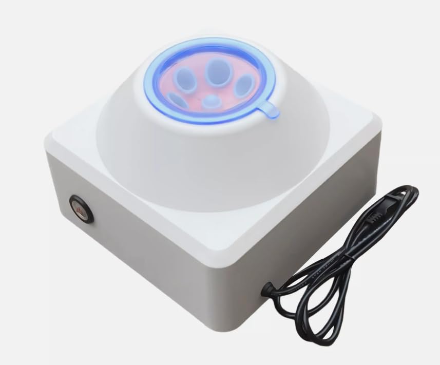Centrifugadora eléctrica de escritorio digital Centrífuga de mesa con tiempo y velocidad ajustable para hospitales laboratorios bioquímicos 23 x 25,8 x 17 cm