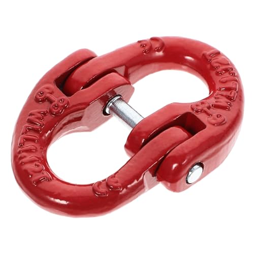 Unomor 1.2t Load Tow Chain Safety Chain Attachment Connector Steel Coupling Link for Trailer