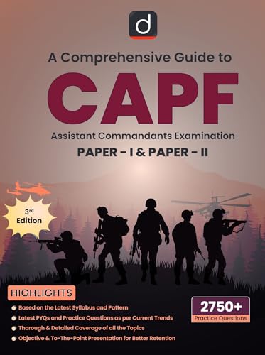 Image of Drishti UPSC CAPF (ACs) Examination Paper-I & Paper-II (3rd Edition) | English | Complete Study Material | Conceptual & Exam-Oriented Guide | Previous ... | Mock Tests | Subject-Wise Analysis