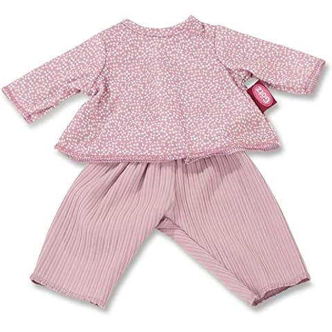 Götz 3403333 Babykombi Blümchen - Puppenbekleidung Gr. M - 2-teiliges Bekleidungs- und Zubehörset für Babypuppen von 42-46 cm Cover