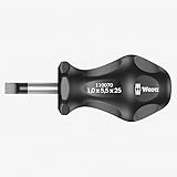 Wera 336 Stubby 5.5 x 25mm Slotted Screwdriver