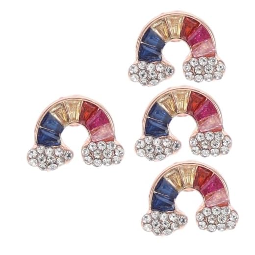 Didiseaon 4 Peças De Relógio Com Tachas Com Acabamento De Strass Pulseiras De Relógio Inteligente Smartwatch O Relógio Pulseira De Relógio De Strass Pulseira De Relógio Charme Pulseira