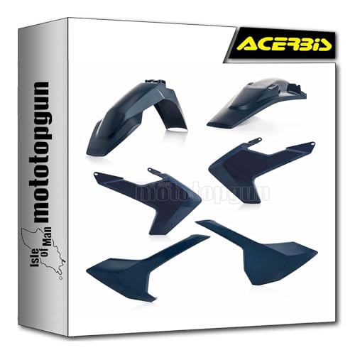 Cache carénage Acerbis bleu anti-casse pour Husqvarna FE 501 17-18