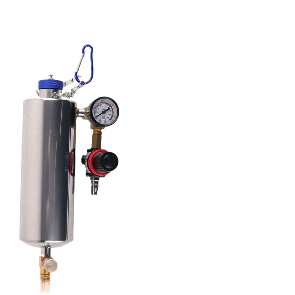 Kit de Limpieza de inyectores de Combustible, Herramienta limpiadora de inyectores de Combustible sin Desmontar, 140PSI