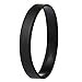 Green House-5pcs Blank Wristband Black Fashion Sports Silicone Wristband Bracelets