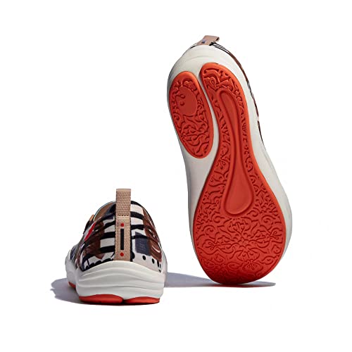 UIN Men's Fashion Sneakers Painted Walking Art Travel Shoes Toledo Ⅷ3