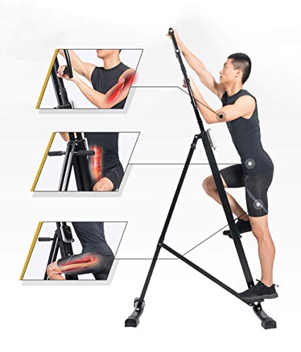 Image of Vertical Mountaineer, Foldable Stepper, Climber Machine, Home Fitness Equipment, LCD Counter, 4 Gears Adjustment, Load-B