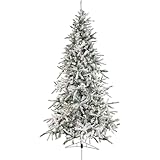 Fraser Hill Farm 7.5-Ft. Mountain Pine Flocked...