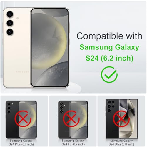 Image of MALEWOLF for Samsung Galaxy S24 Case, [Built-in Stand] Anti-Skid TPU Edge & Matte Translucent S24 Cover, Compatible wit Magsafe, Slim Shockproof Magnetic Phone Case for S24 5G (Darkblue)