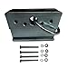 Flynsu 2-Way Standing Seam Roof Anchor Clamp, 5000lbs Breaking Strength for 24 Gauge Vertical Seam Metal Roofs or Fixed Ladders,Roof Anchor with O-Ring and Bolts