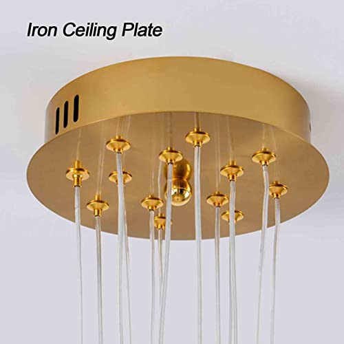 Plafonnier LED moderne à intensité variable pour illuminer votre salon - 4