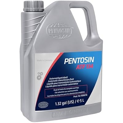 Pentosin 1088117 ATF 134 Ultra High-Performance Automatic Transmission Fluid - Compatible with Select Mercedes-Benz Vehicles with 5 and 7 Speed Automatic Transmissions; Red; 5 Liter