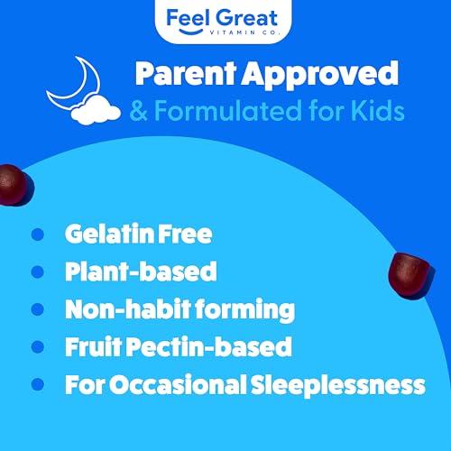 Feel-Great-Kids-Melatonin-Gummy-Strawberry-Flavored-Melatonin-Gummies-Kids-1-MG-of-Melatonin-Sleep-Aid-for-Kids-Vegan-Gummies-60-Day-Supply