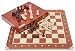 Produktbild Square - Pro Schach Set Nr. 5 - Mahagoni COR LUX + 2 extra Damen - Schachspiel aus Holz - Schachbrett + Schachfiguren Staunton 5 + Kasten