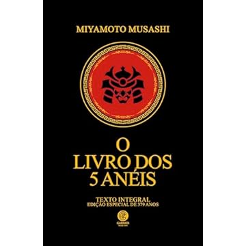 Capa do livro O Livro dos Cinco Anéis - Edição de Luxo Almofadada