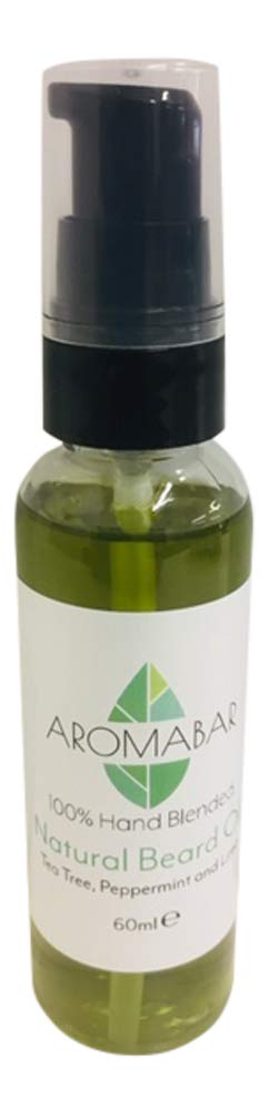 Beard Oil 60ml with Tea Tree, Peppermint & Lime Natural Oils