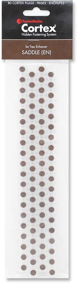 Fastenmaster Collated Cortex Replacement Plugs 80 Count – Enhance Saddle